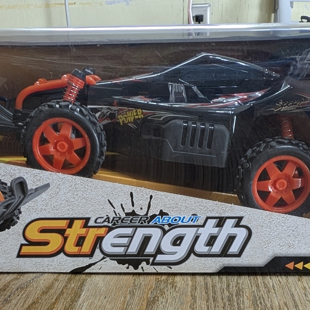 Strength Career About Kids RC Buggy - Black and Orange
